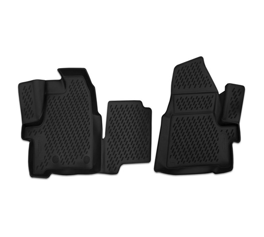 ΠΑΤΑΚΙΑ ΣΕ ΣΚΑΦΗ TPE ΛΑΣΤΙΧΟ ΓΙΑ FORD RANGER 4D 2011+  ΣΕ ΜΑΥΡΟ ΧΡΩΜΑ NOVLINE - 2 ΤΕΜ.