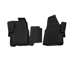 ΠΑΤΑΚΙΑ ΣΕ ΣΚΑΦΗ TPE ΛΑΣΤΙΧΟ ΓΙΑ FORD RANGER 4D 2011+  ΣΕ ΜΑΥΡΟ ΧΡΩΜΑ NOVLINE - 2 ΤΕΜ.