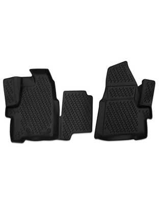 ΠΑΤΑΚΙΑ ΣΕ ΣΚΑΦΗ TPE ΛΑΣΤΙΧΟ ΓΙΑ FORD RANGER 4D 2011+  ΣΕ ΜΑΥΡΟ ΧΡΩΜΑ NOVLINE - 2 ΤΕΜ.