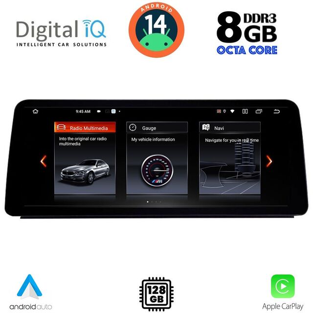 DIGITAL IQ TOP 17958_CPA (12.3") (CCC) MULTIMEDIA SYSTEM for BMW S.5 (E60) mod. 2003-2008