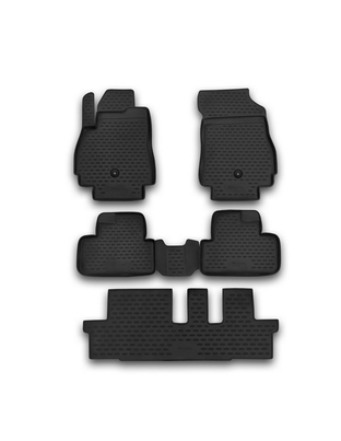 ΠΑΤΑΚΙΑ ΣΕ ΣΚΑΦΗ TPE ΛΑΣΤΙΧΟ ΓΙΑ CHEVROLET ORLANDO 2011-2015  ΣΕ ΜΑΥΡΟ ΧΡΩΜΑ NOVLINE - 5 ΤΕΜ.