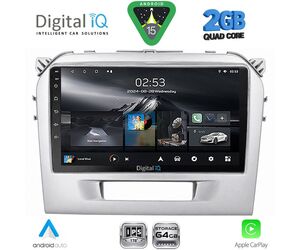 DIGITAL IQ RSD 1697SL_CPA (9inc) MULTIMEDIA TABLET for SUZUKI VITARA mod. 2016-2025 (SILVER)
