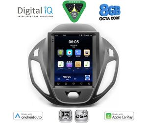 DIGITAL IQ BXF 7880_CPAA TESLA STYLE for FORD TOURNEO COURIER mod. 2014-2024