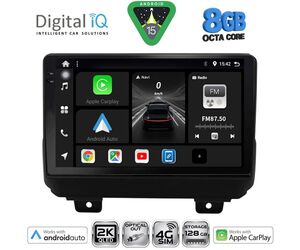 DIGITAL IQ BXK 20298_CPAA (9inc) MULTIMEDIA TABLET for JEEP WRANGLER mod. 2018-2026