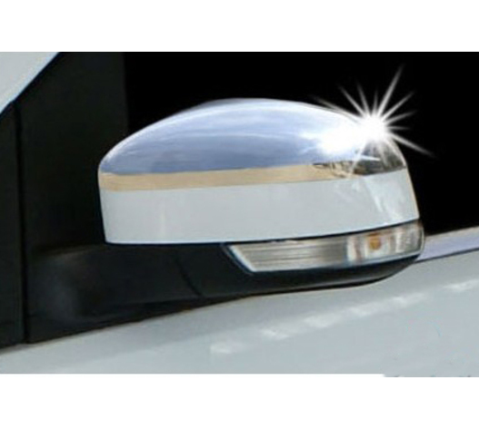 ΚΑΠΑΚΙΑ ΚΑΘΡΕΠΤΩΝ ΓΙΑ FORD FOCUS II 5D/SD/SW 2008-2014/MONDEO ΧΡΩΜΙΟΥ 2 ΤΕΜ. ΜΕΤΑΛΛΙΚΑ