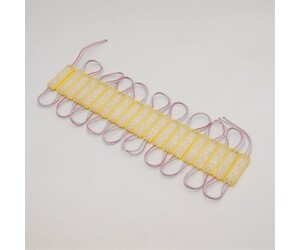 LED MODULE ΑΛΥΣΙΔΑ ΚΙΤΡΙΝΟ ΧΡΩΜΑ ΑΔΙΑΒΡΟΧΑ 12V 20ΤΜΧ AC-LI-0437