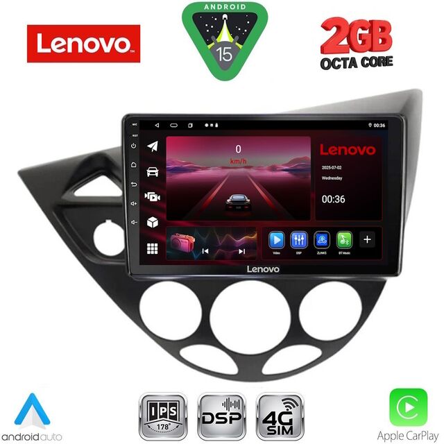 LENOVO LVF 5169_CPA  (9inc) MULTIMEDIA TABLET for FORD FOCUS mod. 1998-2004