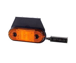 ΦΩΣ ΟΓΚΟΥ LD650 12/24V 1LED HORPOL ΠΟΡΤΟΚΑΛΙ (11 x 3,2 cm)1ΤΕΜ.