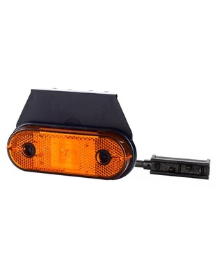 ΦΩΣ ΟΓΚΟΥ LD650 12/24V 1LED HORPOL ΠΟΡΤΟΚΑΛΙ (11 x 3,2 cm)1ΤΕΜ.