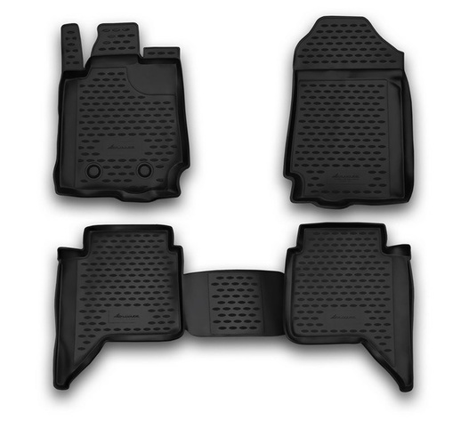 ΠΑΤΑΚΙΑ ΣΕ ΣΚΑΦΗ TPE ΛΑΣΤΙΧΟ ΓΙΑ FORD RANGER 4D 2011+  ΣΕ ΜΑΥΡΟ ΧΡΩΜΑ NOVLINE - 4 ΤΕΜ.