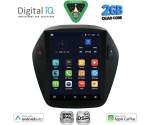 DIGITAL IQ BXC 3896_CPAA TESLA STYLE for HYUNDAI IX35 mod. 2010-2015