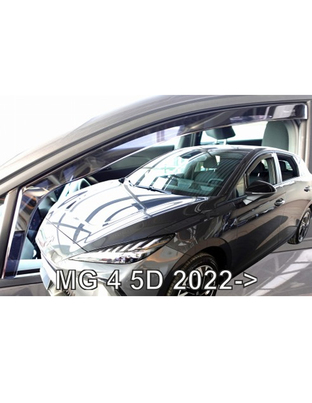 ΑΝΕΜΟΘΡΑΥΣΤΕΣ ΓΙΑ MG 4 5D 2022+ ΖΕΥΓΑΡΙ ΑΠΟ ΕΥΚΑΜΠΤΟ ΦΙΜΕ ΠΛΑΣΤΙΚΟ HEKO - 2 ΤΕΜ