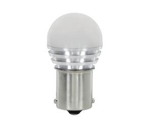 P21W 10-30V BA15s 400lm ΜΟΝΟΠΟΛΙΚΟ ΛΕΥΚΟ ΔΙΑΘΛΑΣΗΣ MEGA-LED 9 BLISTER 1ΤΕΜ.