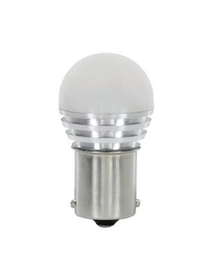 P21W 10-30V BA15s 400lm ΜΟΝΟΠΟΛΙΚΟ ΛΕΥΚΟ ΔΙΑΘΛΑΣΗΣ MEGA-LED 9 BLISTER 1ΤΕΜ.