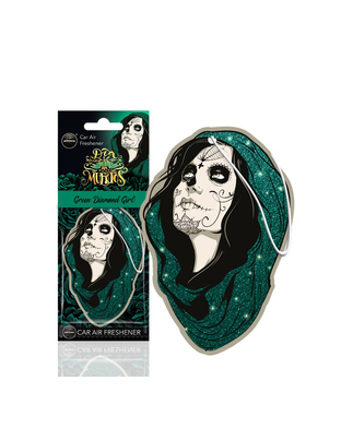Amio - ΑΡΩΜΑΤΙΚΟ ΚΡΕΜΑΣΤΟ AROMA CAR MUERTOS GREEN DIAMONT GIRL - 1 TEM. (A83279/AM)