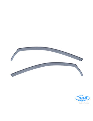 ΖΕΥΓΑΡΙ ΜΠΡΟΣΤΙΝΟΙ ΑΝΕΜΟΘΡΑΥΣΤΕΣ ΓΙΑ VW GOLF 5 3D 2004+ ΑΠΟ ΕΥΚΑΜΠΤΟ ΧΥΤΟ ΑΚΡΥΛΙΚΟ ΓΥΑΛΙ  (CAST ACRYLIC GLASS) DGA - 2 ΤΕΜ.