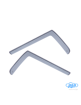 ΖΕΥΓΑΡΙ ΜΠΡΟΣΤΙΝΟΙ ΑΝΕΜΟΘΡΑΥΣΤΕΣ ΓΙΑ CITROEN JUMPER / RELAY 4/5D 2007+ / FIAT DUCATO 3/4/5D 2006+ / PEUGEOT BOXER 2006+ ΑΠΟ ΕΥΚΑΜΠΤΟ ΧΥΤΟ ΑΚΡΥΛΙΚΟ ΓΥΑΛΙ (CAST ACRYLIC GLASS) DGA - 2 ΤΕΜ.