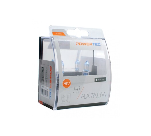 H1 12V 55W 3.250K +130% P14.5 POWERTECK PLATINUM 2ΤΕΜ. M-TECH