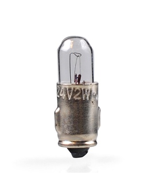 T6.5 24V 2W BA7s (ΜΙΝΙΟΝ) STANDARD ΑΛΟΓΟΝΟΥ ΚΟΥΤΙ 10ΤΕΜ.
