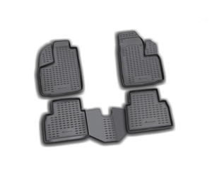 ΠΑΤΑΚΙΑ ΣΕ ΣΚΑΦΗ TPE ΛΑΣΤΙΧΟ ΓΙΑ FIAT DOBLO 11/2000-12/2009  ΣΕ ΜΑΥΡΟ ΧΡΩΜΑ NOVLINE - 4 ΤΕΜ.