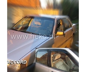 ΑΝΕΜΟΘΡΑΥΣΤΕΣ ΓΙΑ HONDA ACCORD 3 CA 4D SEDAN 1986-1988 ΖΕΥΓΑΡΙ ΑΠΟ ΕΥΚΑΜΠΤΟ ΦΙΜΕ ΠΛΑΣΤΙΚΟ HEKO - 2 ΤΕΜ.