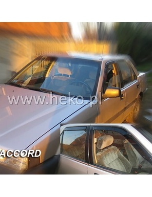 ΑΝΕΜΟΘΡΑΥΣΤΕΣ ΓΙΑ HONDA ACCORD 3 CA 4D SEDAN 1986-1988 ΖΕΥΓΑΡΙ ΑΠΟ ΕΥΚΑΜΠΤΟ ΦΙΜΕ ΠΛΑΣΤΙΚΟ HEKO - 2 ΤΕΜ.