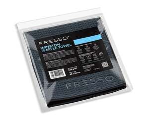 Fresso - Πετσέτα Μικροΐνας Winston Waffle 40 x 40 cm 320 g/m² με Κυψελωτή Ύφανση για Τζάμια χωρίς Γραμμές και Χνούδια - 1 Τεμ. (159945/FRE)