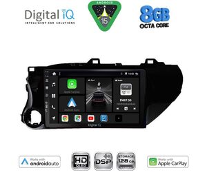 DIGITAL IQ BXF 7721_CPAA (10inc) MULTIMEDIA TABLET for TOYOTA HILUX mod. 2017-2026