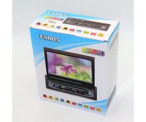 7'' WIDE SCREEN ELECTRONIC POP UP PANEL MULTI MEDIA PLAYER AU-AC-F8005