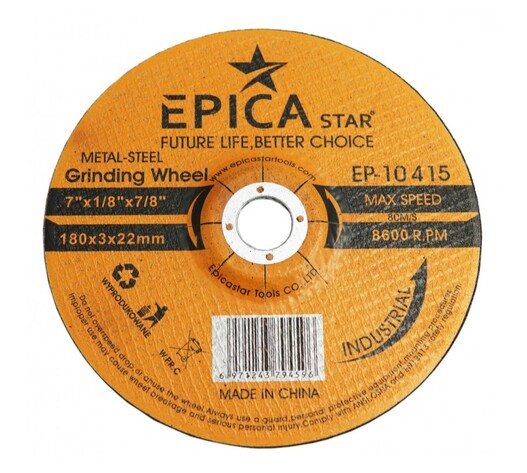 ΤΡΟΧΟΣ 180x3x22mm EPICA EP-10415