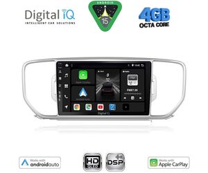 DIGITAL IQ BXF 16326_CPAA (9inc) MULTIMEDIA TABLET for KIA SPORTAGE mod. 2015-2018