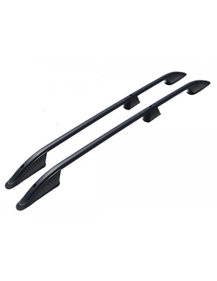 ΜΠΑΡΕΣ ΟΡΟΦΗΣ ΓΙΑ MERCEDES CITAN ELEGANCE W415 2013+ ΚΟΝΤΟ / RENAULT KANGOO 2008-2021 ΠΑΡΑΛΛΗΛΕΣ ΑΛΟΥΜΙΝΙΟΥ ΜΑΥΡΕΣ