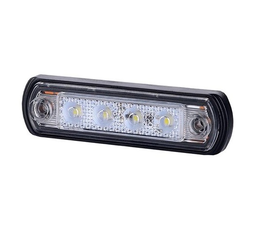 ΦΩΣ ΟΓΚΟΥ LD675 12/24V 4LED HORPOL ΛΕΥΚΟ (10,5 x 3 cm) -1ΤΕΜ.