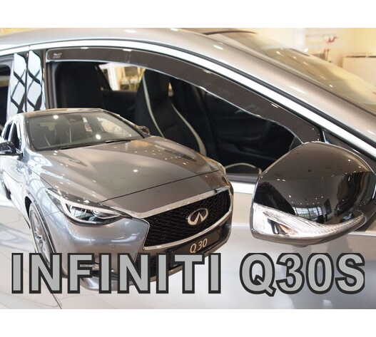 ΑΝΕΜΟΘΡΑΥΣΤΕΣ ΓΙΑ INFINITY Q30S 5D 2015-2019 ΖΕΥΓΑΡΙ ΑΥΤΟΚΙΝΗΤΟΥ ΑΠΟ ΕΥΚΑΜΠΤΟ ΦΙΜΕ ΠΛΑΣΤΙΚΟ HEKO - 2 ΤΕΜ.