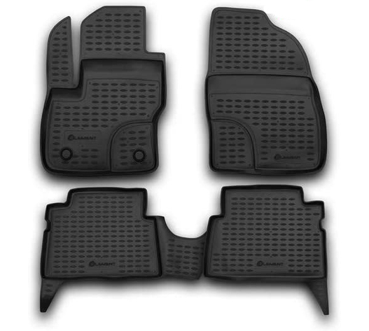 ΠΑΤΑΚΙΑ ΣΕ ΣΚΑΦΗ TPE ΛΑΣΤΙΧΟ ΓΙΑ FORD C-MAX 10/2003-10/2010  ΣΕ ΜΑΥΡΟ ΧΡΩΜΑ NOVLINE - 4 ΤΕΜ.