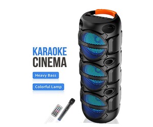 ΦΟΡΗΤΟ ΗΧΕΙΟ 8"x3 ΜΕ ΜΙΚΡΟΦΩΝΟ & ΤΗΛΕΧΕΙΡΙΣΤΗΡΙΟ GY-8306