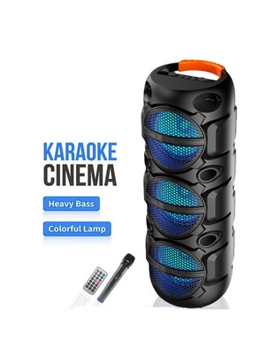 ΦΟΡΗΤΟ ΗΧΕΙΟ 8"x3 ΜΕ ΜΙΚΡΟΦΩΝΟ & ΤΗΛΕΧΕΙΡΙΣΤΗΡΙΟ GY-8306
