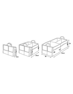 ORGANIZER ΠΟΡΤ ΜΠΑΓΚΑΖ DELUXE (L) 55 Χ 38 cm