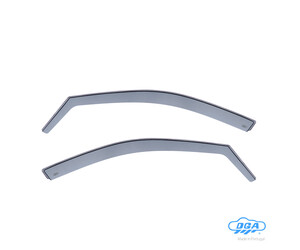ΖΕΥΓΑΡΙ ΜΠΡΟΣΤΙΝΟΙ ΑΝΕΜΟΘΡΑΥΣΤΕΣ ΓΙΑ VW POLO/POLO CROSS 9N 5D 2002-2009 ΑΠΟ ΕΥΚΑΜΠΤΟ ΧΥΤΟ ΑΚΡΥΛΙΚΟ ΓΥΑΛΙ  (CAST ACRYLIC GLASS) DGA - 2 ΤΕΜ.