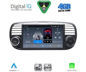 DIGITAL IQ BLG 465BL_CPA (7" DECK) MULTIMEDIA SYSTEM for FIAT 500 mod. 2007-2015 (BLACK)