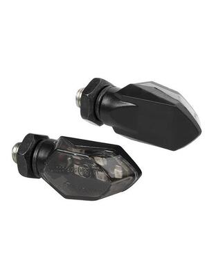 ΦΛΑΣ ΜΟΤΟ MICRO ΜΑΥΡΑ 12V SMD LED 35x18mm 2ΤΕΜ.