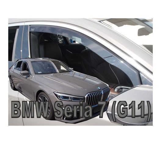 ΑΝΕΜΟΘΡΑΥΣΤΕΣ ΓΙΑ BMW 7 G11 4D 2015-2021 ΖΕΥΓΑΡΙ ΑΠΟ ΕΥΚΑΜΠΤΟ ΦΙΜΕ ΠΛΑΣΤΙΚΟ HEKO - 2 ΤΕΜ.