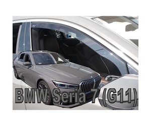 ΑΝΕΜΟΘΡΑΥΣΤΕΣ ΓΙΑ BMW 7 G11 4D 2015-2021 ΖΕΥΓΑΡΙ ΑΠΟ ΕΥΚΑΜΠΤΟ ΦΙΜΕ ΠΛΑΣΤΙΚΟ HEKO - 2 ΤΕΜ.