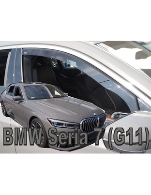 ΑΝΕΜΟΘΡΑΥΣΤΕΣ ΓΙΑ BMW 7 G11 4D 2015-2021 ΖΕΥΓΑΡΙ ΑΠΟ ΕΥΚΑΜΠΤΟ ΦΙΜΕ ΠΛΑΣΤΙΚΟ HEKO - 2 ΤΕΜ.