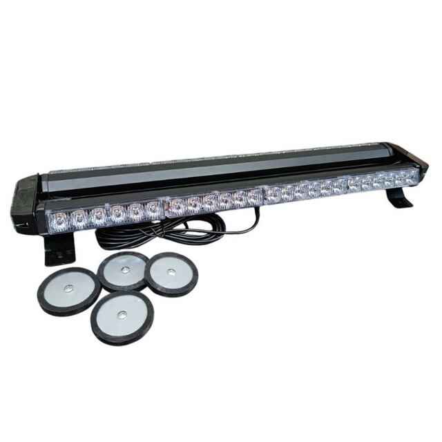ΠΡΟΕΙΔΟΠΟΙΗΤΙΚΗ ΜΠΑΡΑ LED COB ΚΙΤΡΙΝΟ ΦΩΣ 64*13CM  JN-07282