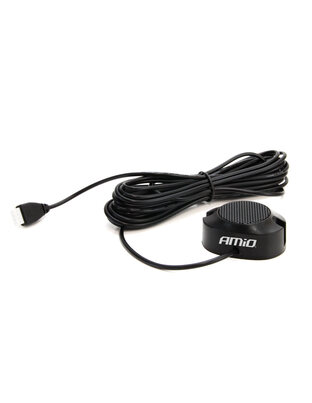 Amio – Σύστημα Παρκαρίσματος 12V με 8 Αισθητήρες 22mm Λευκό & Buzzer για Ακριβές και Ασφαλές Παρκάρισμα σε Καθημερινή Χρήση – 1 Τεμ. (01599/AM)