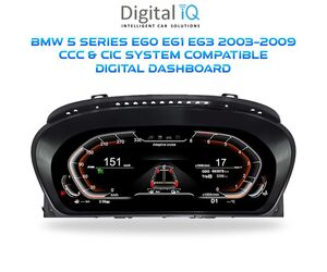 DIGITAL IQ DGU 958_DC (12.3in) (DIGITAL CLUSTER for BMW 5 Series (E60-E61-E63) mod. 2003-2009 with CCC-CIC system