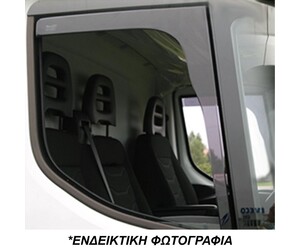 ΑΝΕΜΟΘΡΑΥΣΤΕΣ ΓΙΑ OPEL VIVARO 2D 2001-2014 / NISSAN PRIMASTAR ΖΕΥΓΑΡΙ VAN ΓΙΑ ΟΛΟ ΤΟ ΤΖΑΜΙ ΑΠΟ ΕΥΚΑΜΠΤΟ ΦΙΜΕ ΠΛΑΣΤΙΚΟ HEKO - 2 ΤΕΜ.