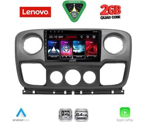 LENOVO LVD 2463_CPA (10inc) MULTIMEDIA TABLET for NISSAN NV400 - OPEL MOVANO - RENAULT MASTER mod. 2010-2020