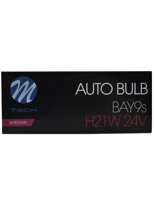 H21W 24V 21W BAY9s (ΜΙΝΙΟΝ) STANDARD ΑΛΟΓΟΝΟΥ ΚΟΥΤΙ 10ΤΕΜ.